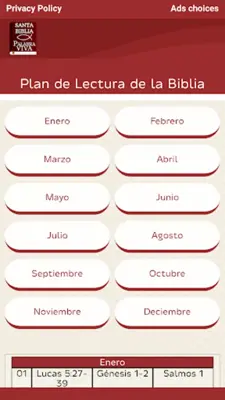 Santa Biblia Palabra Viva android App screenshot 2