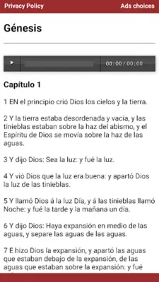 Santa Biblia Palabra Viva android App screenshot 5