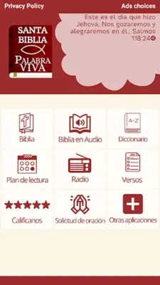 Santa Biblia Palabra Viva android App screenshot 6